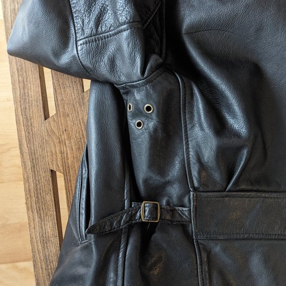 Vintage Highwayman Leather Jacket - Picture 6 of 7